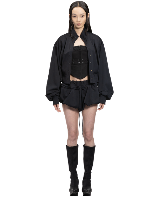 reversible cloudline shorts / M266PT02 - black