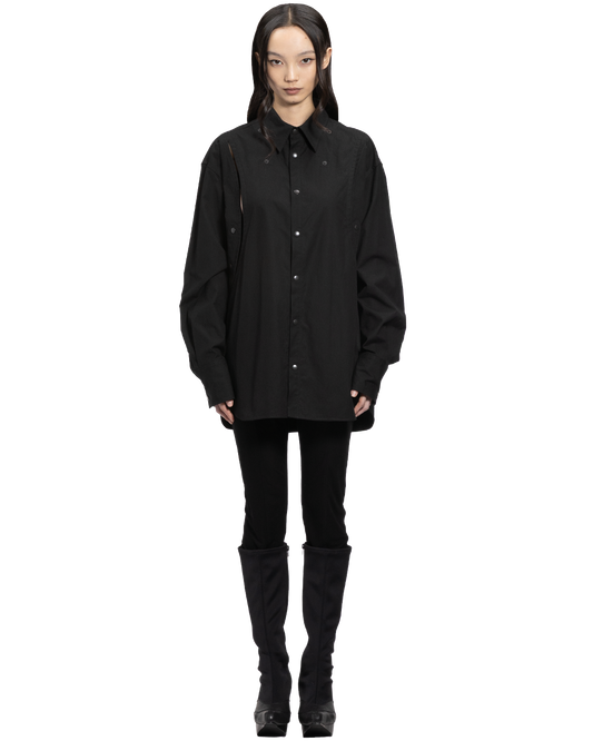 protocol spine shirt L / M266SH03 - black