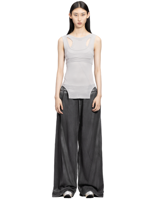 layered contour bra / M266TS61 -gray