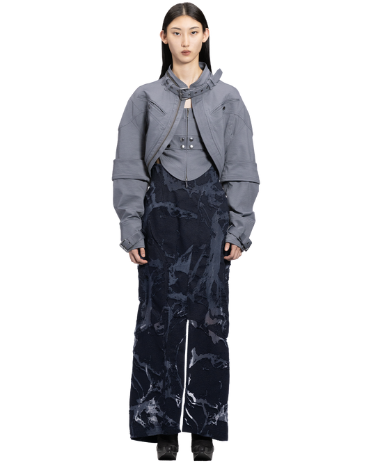 scapular harness jacket / M266BL01 - gray