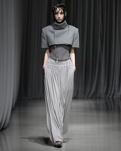 soft control corset / M269CS01 - gray