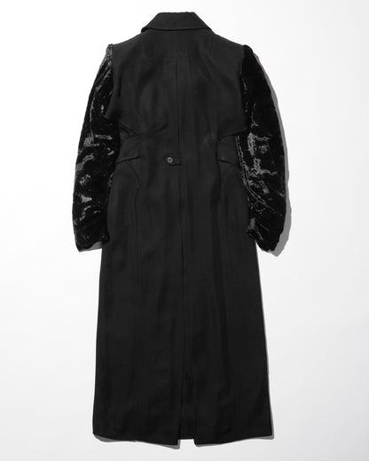 quicksand maxi coat / M259CT01 - black - mukcyen online