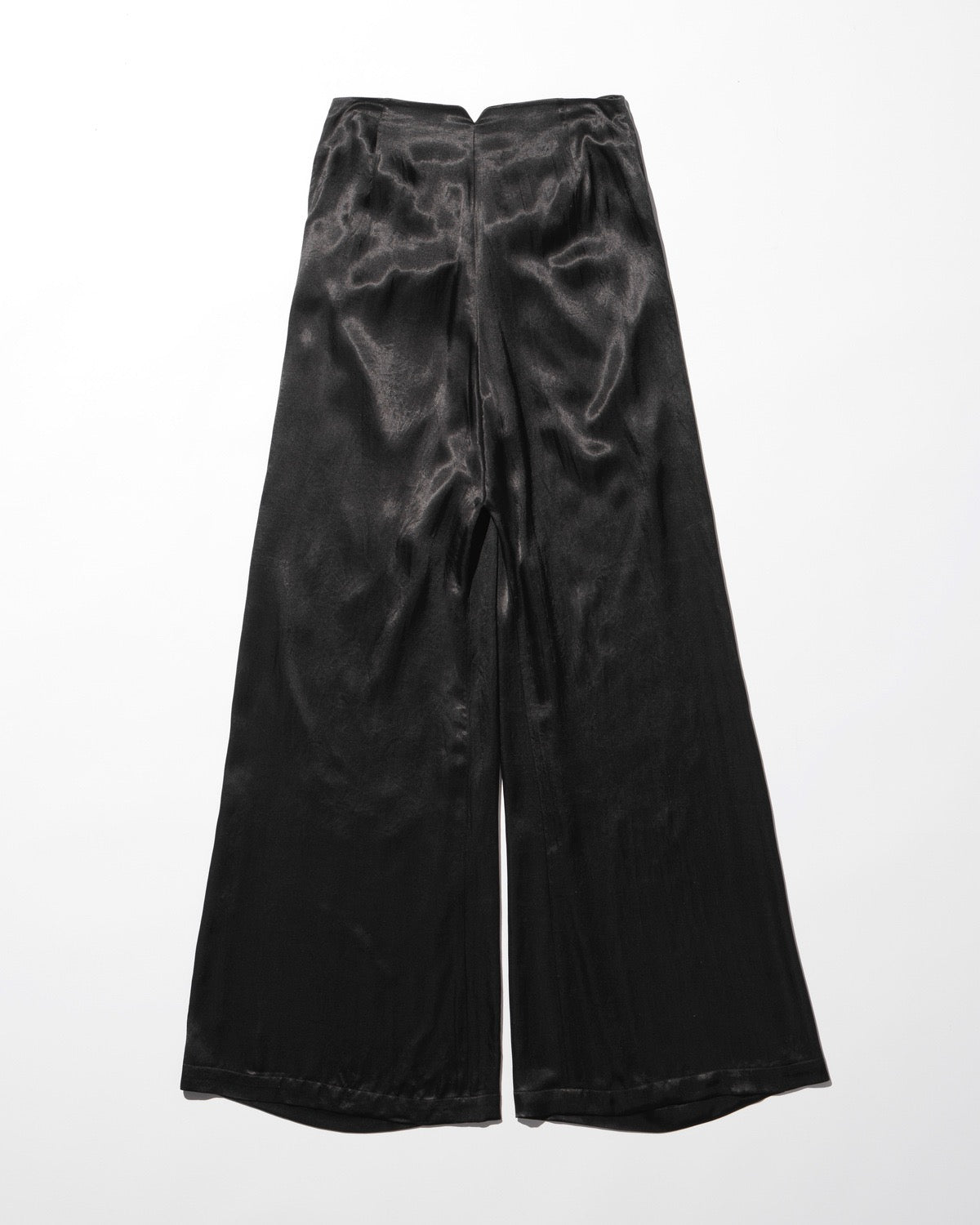 twisted satin pants / M259PT01 - black - mukcyen online