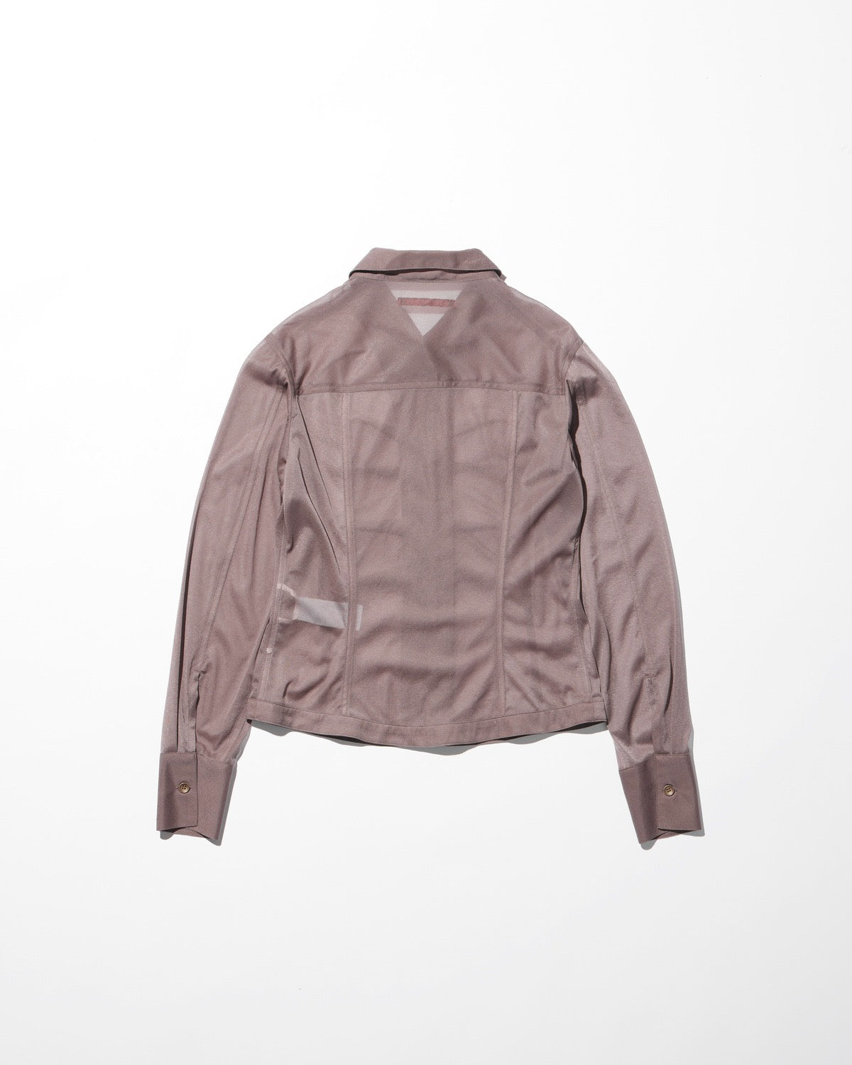 ﬂux shirt / M259SH03 - rose brown - mukcyen online
