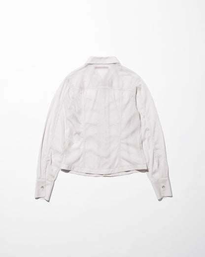 ﬂux shirt / M259SH03 - ecru - mukcyen online
