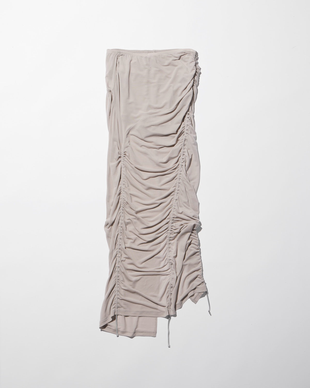 stretch layered skirt / M259SK05 - gray - mukcyen online