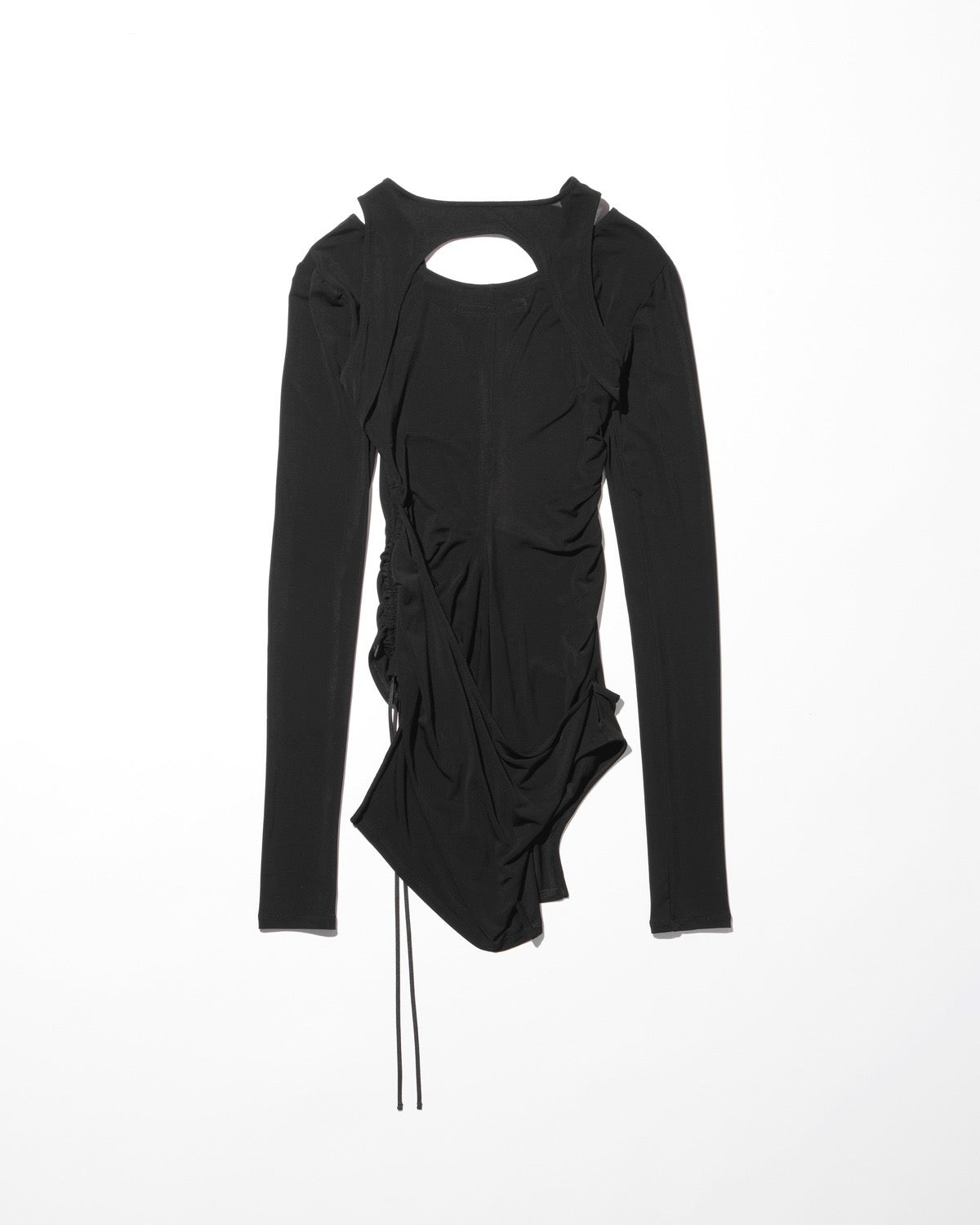 stretch layered long sleeve / M259TS01 - black - mukcyen online