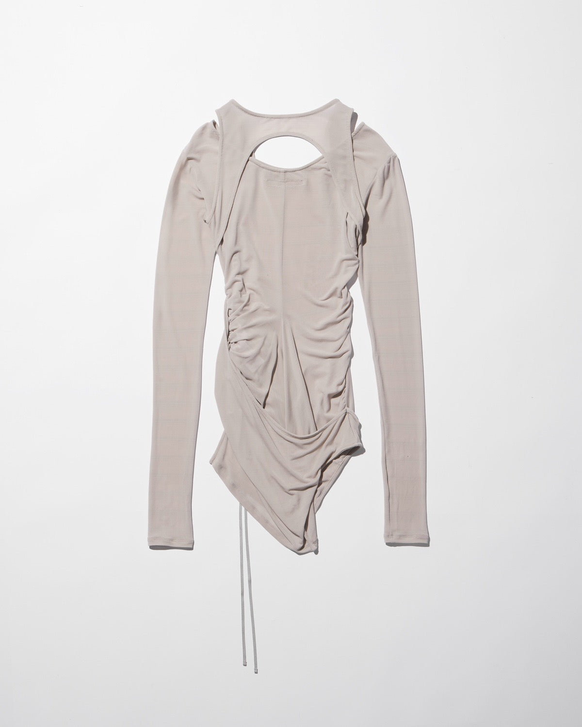 stretch layered long sleeve / M259TS01 - gray - mukcyen online