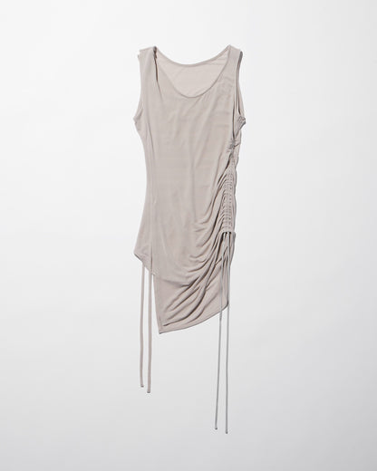 stretch layered tanktop / M259TS02 - gray - mukcyen online