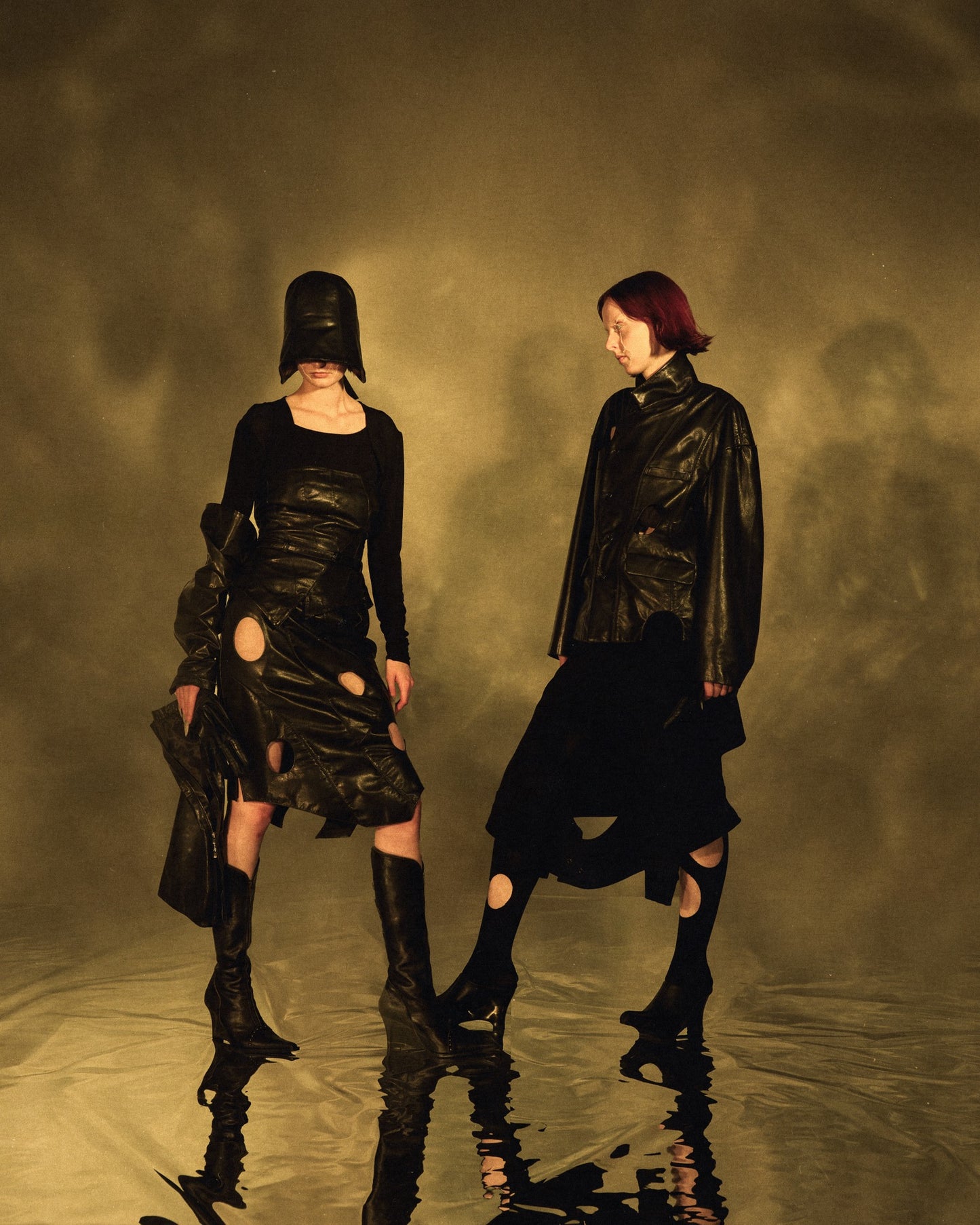 leather tube top / M259TS05 - black - mukcyen online