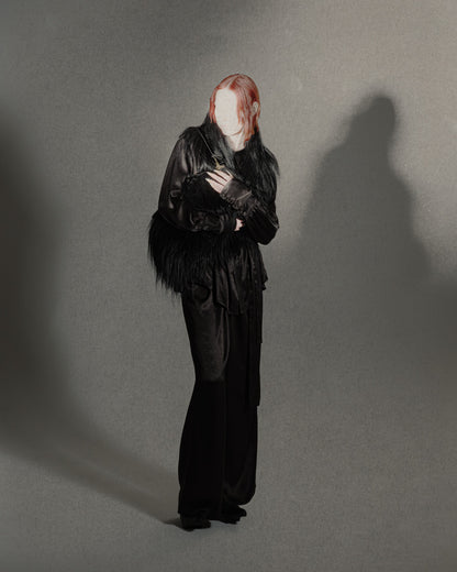 blousing shirt / M259SH01 - black - mukcyen online